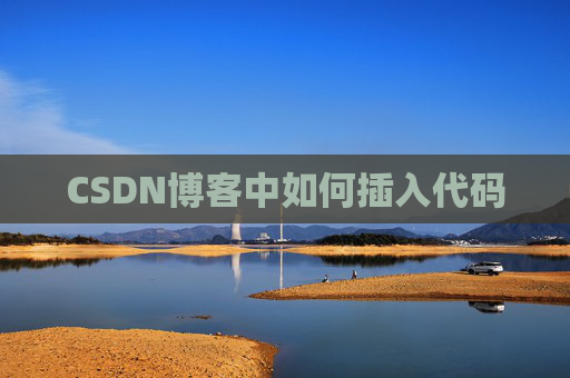CSDN博客中如何插入代码 CSDN博客中如何插入代码